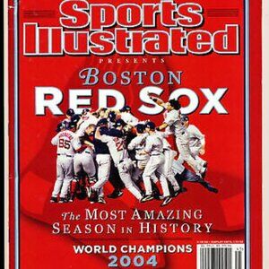 Boston Red Sox 2004 Sports Illustrated World Series Commemorative